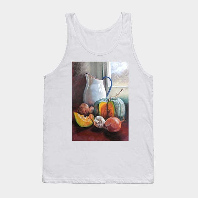 Potential Pumpkin Soup Tank Top by Lyndarob